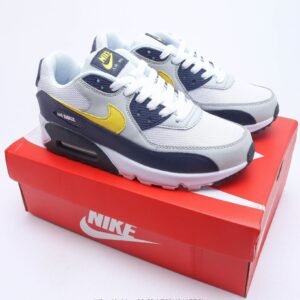 Nike Air Max 90 Pure Platinum Blue Void Sneaker For Men, Men's Shoes