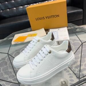 Louis Vuitton Time Out Sneaker White LV 1A9HBD, For Women