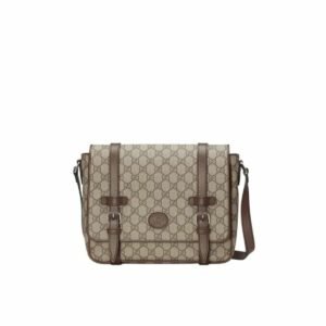 Gucci Messenger Bag Brown 658542 K9GSN 8358