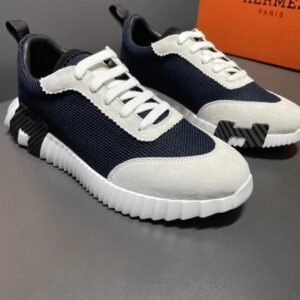 Hermes Bouncing Sneaker Dark Blue For Men