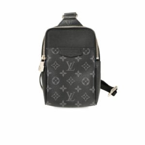 Louis Vuitton Outdoor Slingbag Taigarama Noir Black For Men, Men's Bags, Crossbody Bags 8.3in/21cm LV M30741