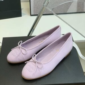 Chanel Ballet Flats Purple For Women
