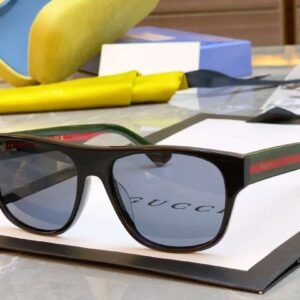 Gucci Square Frame Sunglasses Green For Women