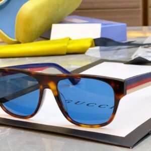 Gucci Square Frame Sunglasses Brown For Women
