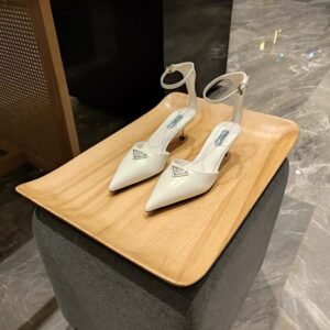 Prada Hilda Pumps White For Women