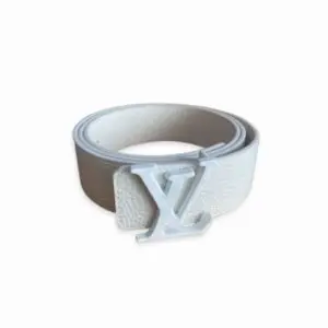 Louis Vuitton Iconic Reversible LV Belt White LV Women Belt