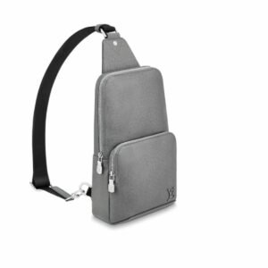 Louis Vuitton Avenue Sling Bag Taiga Grey For Men, Men's Bags, Crossbody Bags 12.2in/31cm LV M30801