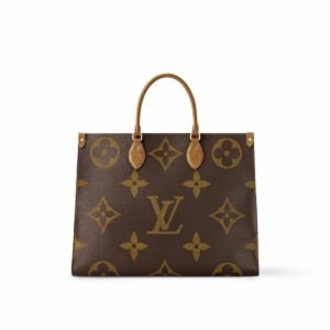 Louis Vuitton OnTheGo GM Tote Bag Monogram And Monogram Reverse Canvas For Women, Women’s Handbags 16.1in/41cm LV M45320