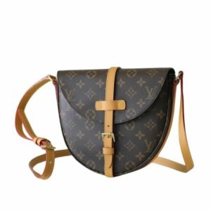 Louis Vuitton Chantilly MM Shoulder Bag in Monogram Canvas for Women, Brown, 24cm/9.4in, M51233