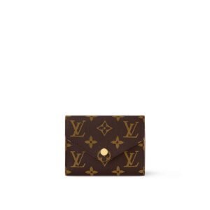 Louis Vuitton Victorine Wallet Monogram Canvas Rose Ballerine Pink For Women, Women's Wallet 4.7in/12cm LV M62360