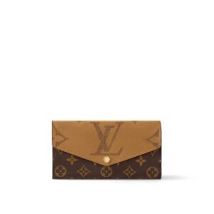 Louis Vuitton Sarah Wallet Monogram and Monogram Reverse Canvas For Women, Women's Wallets 7.5in/19cm LV M80726