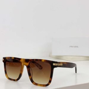 Prada Ombre Square Sunglasses Brown For Women