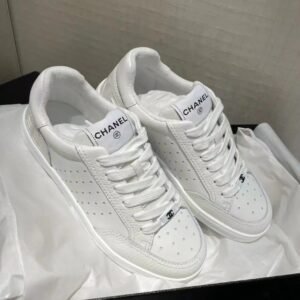 Chanel Sneakers White For Women, Women's Shoes 0.4in/1cm G39225