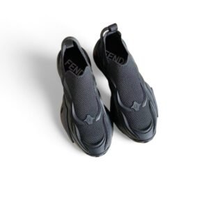 Fendi Flow Black Sneakers For Men 7E1504AHI8F0ABB