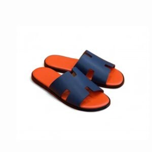 Hermes Izmir Sandal Orange/Blue For Men