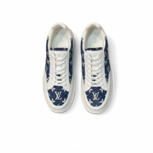 Louis Vuittion Beverly Hills Sneaker Blue For Men LV