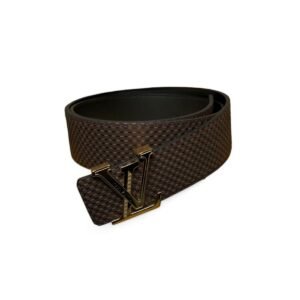 Louis Vuitton Initiales Reversible LV Belt with Gold Toned Hardware LV Men Belt