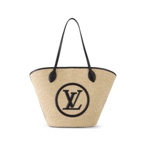 Louis Vuitton Saint Jacques Raffia Beige For Women, Women's Handbags, Shoulder And Crossbody Bags 22.4in/57cm LV