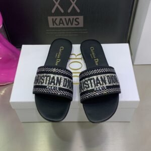 Christian Dior Women's Dway Slide Black For Women CD KCQ166ERC_S11X
