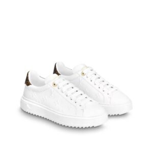 Louis Vuitton Time Out Sneaker White LV 1AAE5O, For Women