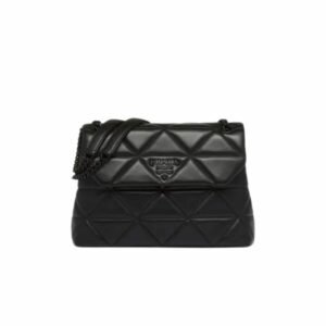 Prada Small Nappa Spectrum Bag Black For Women, Women's Bags 8.6in/22cm 1BD233_WDF0_F0ES9_V_OOO