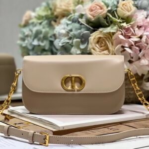 Christian Dior 30 Montaigne Avenue Bag Beige For Women 9 in/ 22.5cm