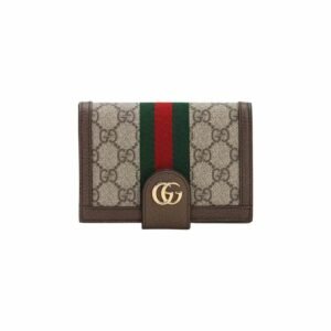 Gucci Ophidia GG Passport Case Supreme Canvas Beige 598914 96IWG 8745