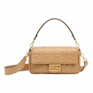 Fendi Baguette Brown For Women, Women’s Handbags, Shoulder And Crossbody Bags 10.6in/27cm FF 8BR600