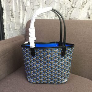 Goyard Anjou Mini Bag Blue For Women‎ 7.9in/20cm