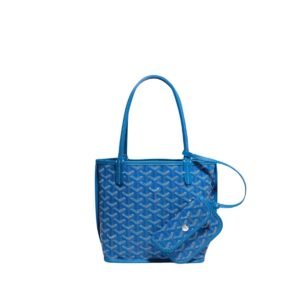 Goyard Anjou Mini Bag Blue For Women‎ 7.9in/20cm