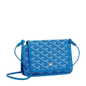 Goyard Plumet Pocket Wallet Blue For Women‎ 8.1in/20.5cm