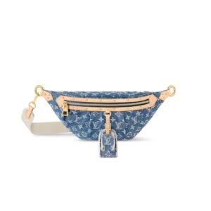 Louis Vuitton High Rise Blue Denim Bag For Women M46837 – 15 Inches / 38 Cm
