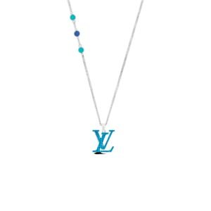 Louis Vuitton LV x YK LV Pumpkin Pendant Blue For Men M01093