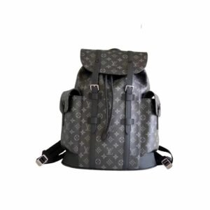 Louis Vuitton Christopher MM Grey For Men 44cm / 17.3in
