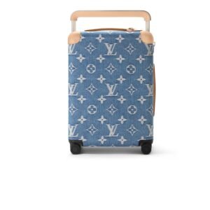 Louis Vuitton Horizon 55 Suitcase Bag Blue  15in/38cm M24314