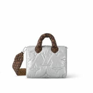 Louis Vuitton Speedy Bandoulière 25 Bag Sliver Blue For Women‎ 9.8n/25cm M20973