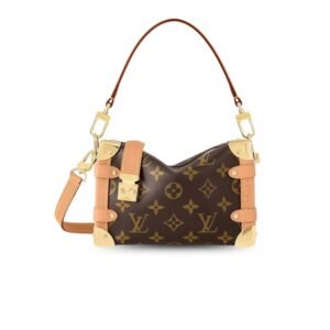 Louis Vuitton Side Trunk PM Bag Brown For Women 18cm/7.1in M46815
