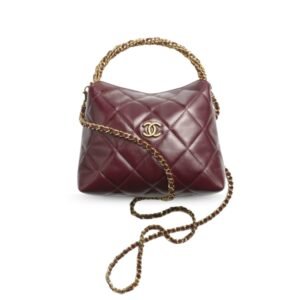 Chanel Clutch With Chain Burgundy For Women 7.3in/19cm AP4189-B17675-NZG79