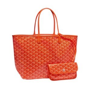 Goyard Saint Louis Gm Bag Orange For Women‎ 15.7in/40cm