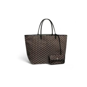 Goyard Saint Louis Gm Bag Black For Women‎ 15.7in/40cm STLOUIGMLTY01CL01P