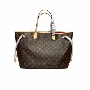 Louis Vuitton Neverfull GM Tote Bag Monogram Canvas Pivoine Pink For Women, Women's Handbag, Shoulder Bags 15.7in/39cm LV M41180