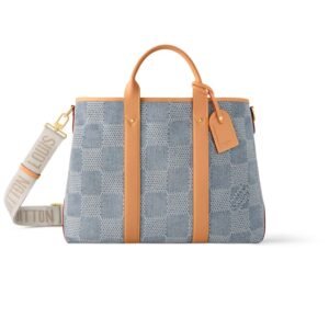 Louis Vuitton Weekend Tote Denim For Men 43cm/17in N40702