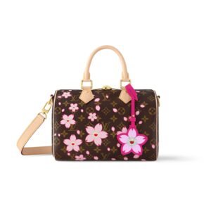 Louis Vuitton LV x TM Speedy Bandoulière 25 Sakura Brown For Women 25cm/9.8in – M14174