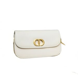 Christian Dior 30 Montaigne Avenue Bag White For Women 9 in/ 22.5cm M9260UMOA_M49U