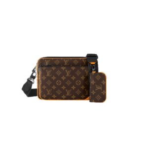 Louis Vuitton Trio Messenger Bag Brown For Men 25cm/ 9.8 in M46694