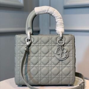 Christian Dior Lady Dior Bag 24cm Matte Hardware Lambskin Leather Spring/Summer Collection