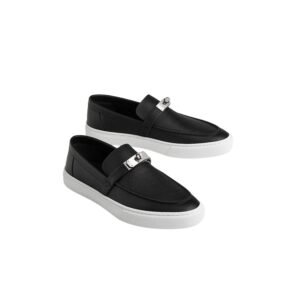 Hermes Game Slip-on Sneaker Black For Men – H242854ZH01395