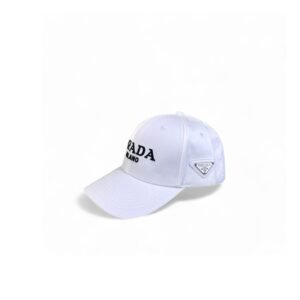 Prada Denim Baseball Cap White Prada Cap