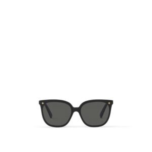 Louis Vuitton Monogram Fame Large Square Sunglasses Black Z2135U
