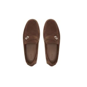 Fendi Drivers Loafer Brown For Men - 7D1682QK9F1SJ0